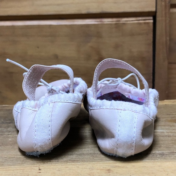 Capezio leather baby ballet pink Size 7 M - Picture 3 of 10